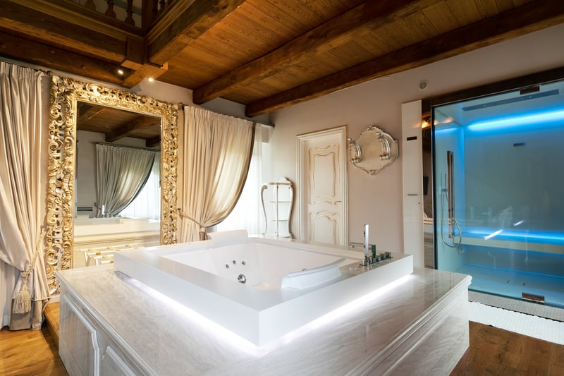 One of the Spa Suites of Relais La Corte Dei Papi